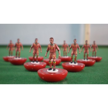 Subbuteo Andrew Table Soccer Portugal 2006 World Cup team on Classic Hasbro Bases